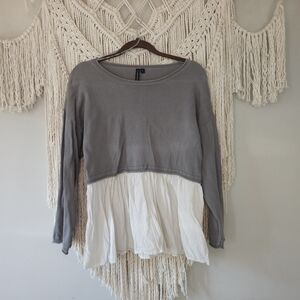 Moon & Madison | Babydoll | Blouse | Green | Large